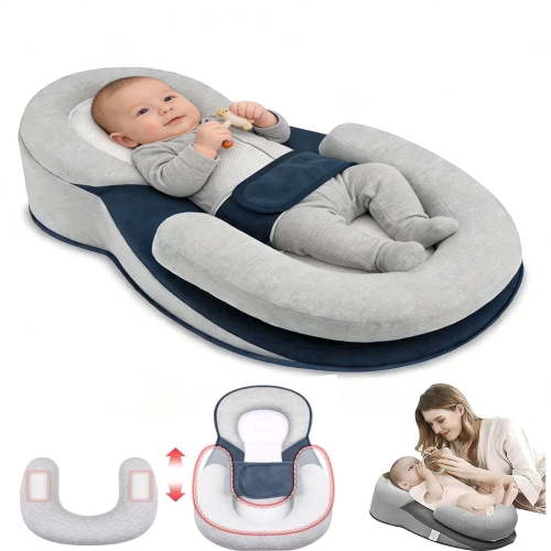 SlumbayTale Bed Acid Reflux with Strap,for Comfortable Play & Feeding Support