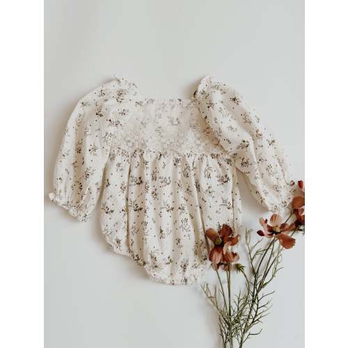 Lillian Floral Romper