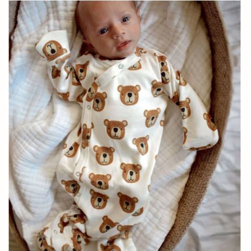 Baby Bear / Organic Gown – SpearmintLOVE