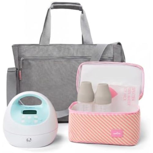 Spectra Baby S1 Plus Electric Breast Milk Pump with Tote, Bottles & Cooler