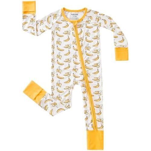 6-12 Months - Baby Zipper Sleeper Bamboo Pajamas