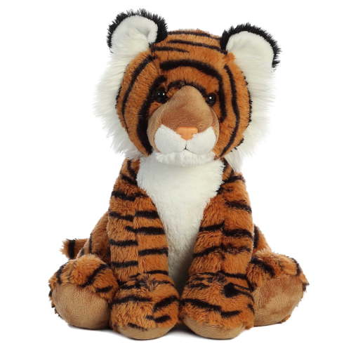 Aurora - Large Brown - 11.5" Bengal Tiger - Cuddly Stuffed Animal