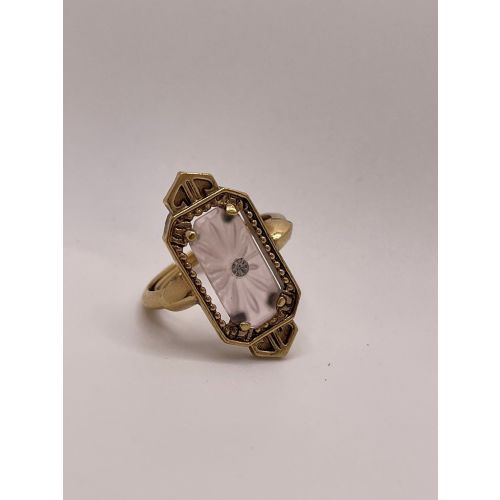 65. Avon Frostlight - Victorian Revival / Camphor Glass Ring