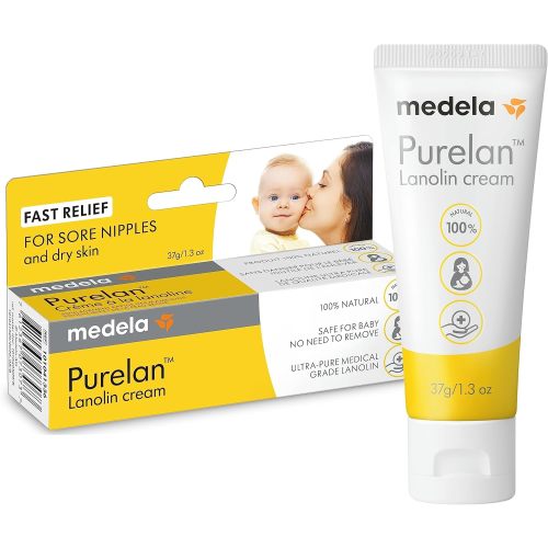 Medela Purelan 37g Lanolin Nipple Cream - Fast Relief for Sore Nipples and Dry Skin, 100% Natural, Hypoallergenic, Dermatologically Tested and Free from Fragrance : Amazon.nl: Baby Products