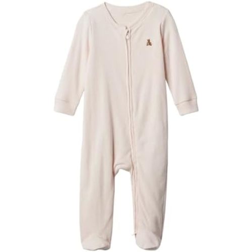 GAP baby-girls Two Way Zip Footed One-piece Outfit