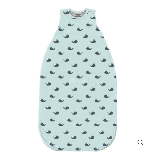 4 Season® Ultimate Baby Sleep Bag, Merino Wool & Organic Cotton, Whales