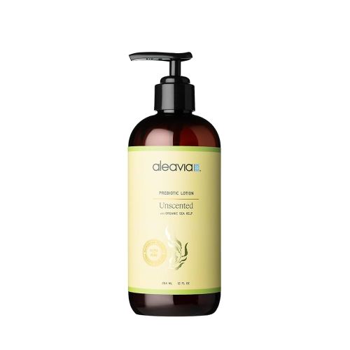 Aleavia Unscented Prebiotic Body Lotion – Fragrance-Free, All-Natural Moisturizing Body Lotion – Sulfate-Free Lotion for Sensitive Skin – 12 Oz