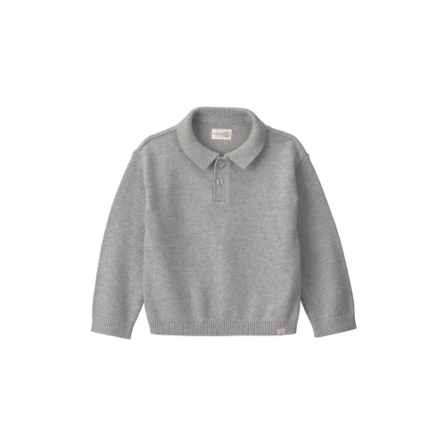 Organic Cotton Polo Sweater