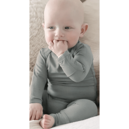 Convertible Pajama - Sage 3-6mo