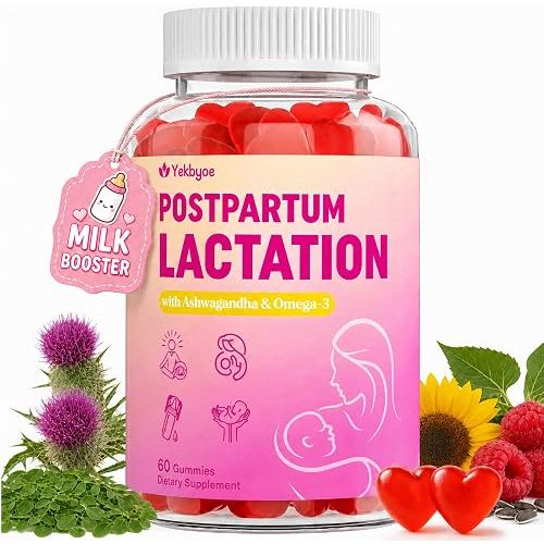 Lactation Support - Lactation Supplement for Breastfeeding Moms, 60 Gummies