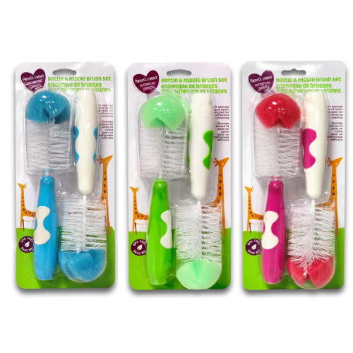 Parent's Choice Bottle and Nipple Brush Set, Pack of 2 - Walmart.ca