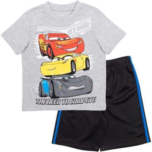 Disney Lion King Cars Baby T-Shirt and Mesh Shorts Outfit Set Infant