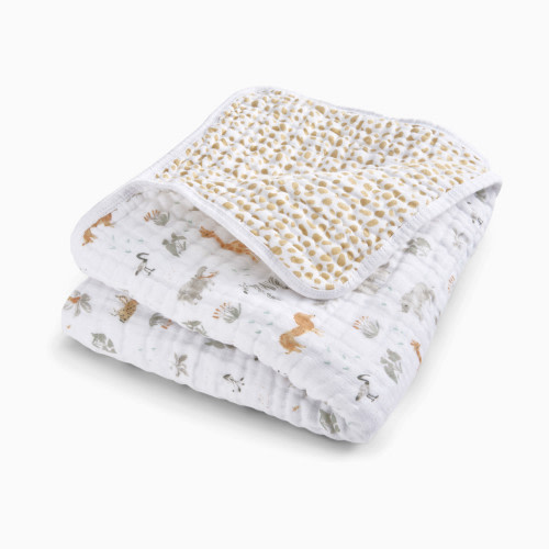 Aden + Anais Essentials Cotton Muslin Dream Blanket - Giraffe Safari