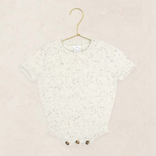 Knit Onesie - Cream Speckle