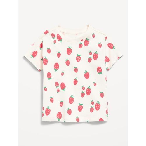 Printed Short-Sleeve T-Shirt for Toddler Girls