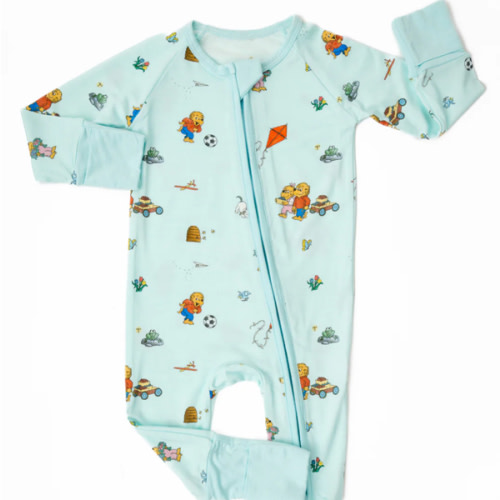 Berenstain Bears® Bamboo Zippered Sleeper – Little Crowns & Capes