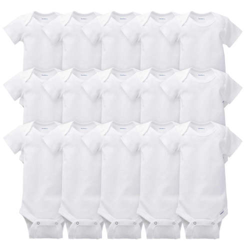 15-Pack White Onesies® Bodysuits Bundle – Gerber Childrenswear
