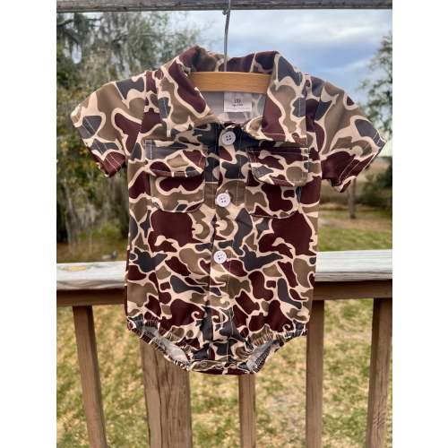 Boys Camo Bubble Desert Lands – Salty Sue
