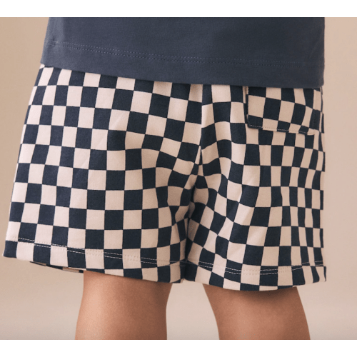 Blue Jersey Shorts (3mths-7yrs)