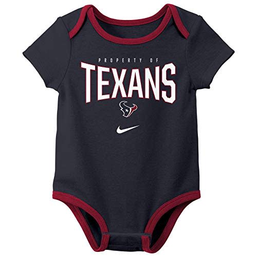 Outerstuff NFL Infant (12-24M) anf Newborn (0-9M) Nostalgic Icon Creeper 3-Pack Set