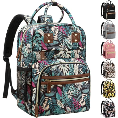 Diaper Bag Backpack Tote for Women Large Capacity, Baby Bag with Insulated Pockets Multifunctional Diaper Bags For Baby Girl Boy Waterproof Baby Bags For Boys Girls Mama Maternity Bag Colorful Leaves