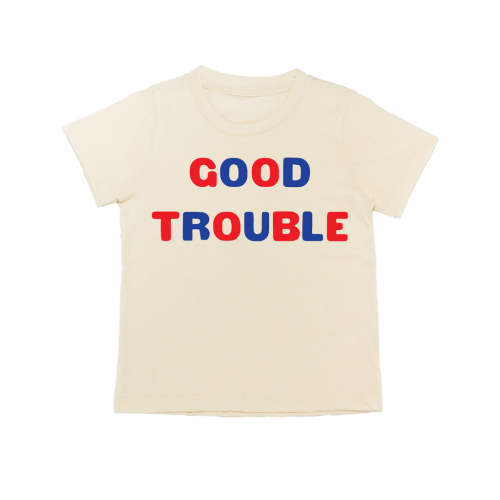 Amanda Jane Jones X Mochi Kids Good Trouble Baby + Kid + Adult Tee PRE