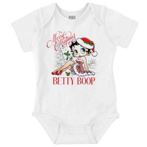 Betty Boop Merry Christmas Santa Baby Bodysuit Jumper Girls Brisco Brands