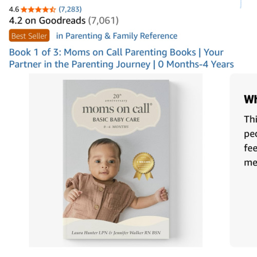 Moms on Call | Basic Baby Care 0-6 Months | Parenting Book 1 of 3 | 20th Anniversary Edition