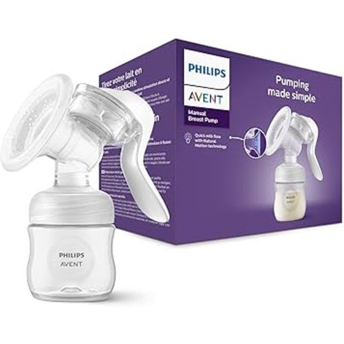 Philips AVENT Manual Breast Pump - Easy Pumping, with Natural Motion Technology, BPA-Free (Model SCF430/01), Transparent : Amazon.com.au: Baby