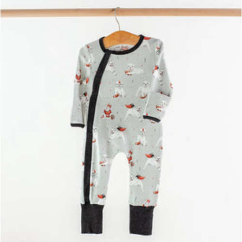 Georgia MVP Organic Cotton Zipper Pajamas – universityspirit.com
