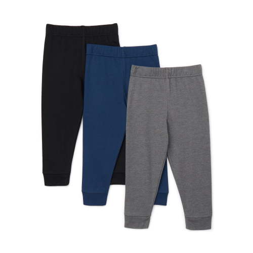 Garanimals Toddler Boys French Terry Joggers, 3-Pack, Sizes 18M-5T