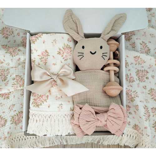 New Baby Girl Gift, Baby Girl Gift Set, Baby Shower Gift, Gift for Baby, New Baby Gift, Baby Gift Basket, Welcome Baby Gift