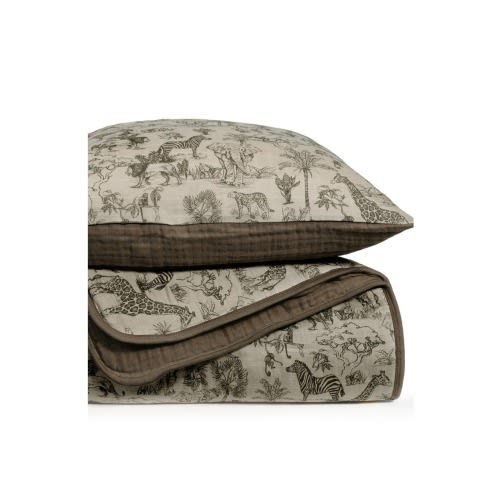 Organic Cotton Muslin Quilt & Sham Set