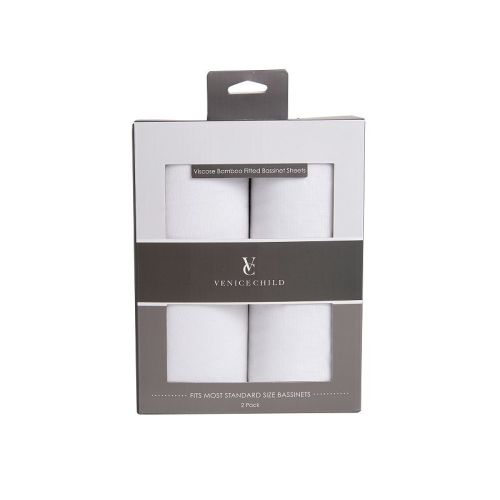 Venice Child Viscose from Bamboo Bassinet Sheets 2-piece Set