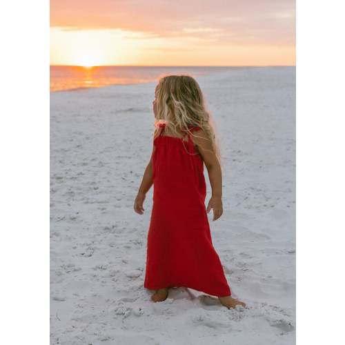 Florence Dress- Red – Nuvem the Label