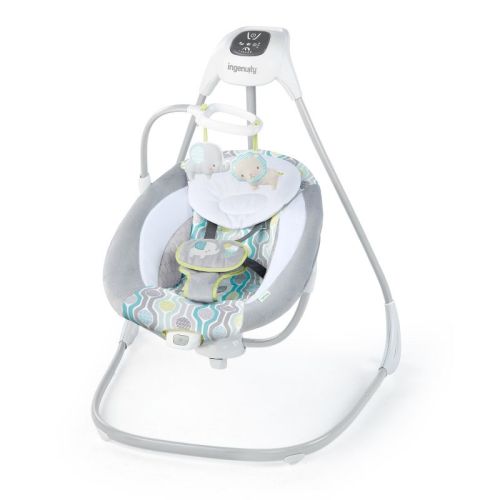 Ingenuity SimpleComfort Multi-Direction Compact Baby Swing with Vibrations