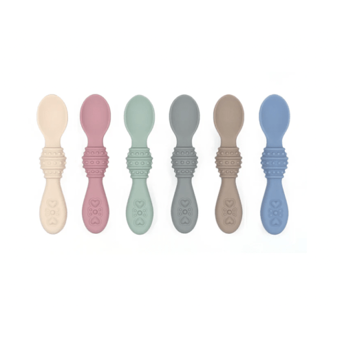 Baby Silicone Spoons | First Stage Infant Spoons