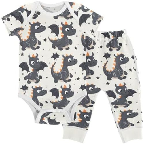 Baby Clothes Set Infant Bodysuits Pants Sets 0-24M For Boys Girls