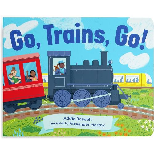 Go, Trains, Go! A Train Book for Toddlers 1-3 (Things That Go Series)