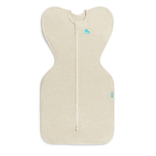 Love to Dream Swaddle UP, Sleep Sack 0-3 Months, Self-Soothing, Improves Sleep, Snug Fit Helps Calm Startle Reflex, Baby Essentials Must Haves Newborn, 1.0 TOG, 8-13 lbs, Oatmeal