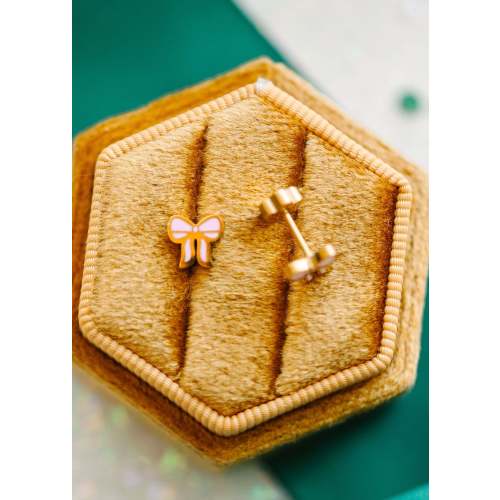 Pink Bow - Pierced Co.
