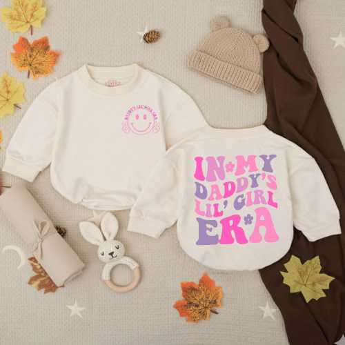 My Daddy's Girl Era Romper, Daddy & Me Bodysuit , Daddy's Girl Shirt , Romper for Baby Girl, Baby Girl Outfit, Gift For Baby Girl