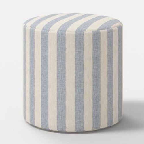Tambor Ottoman Malcolm Stripe Blue - Threshold™