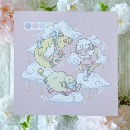 Dreamy Sheep Print