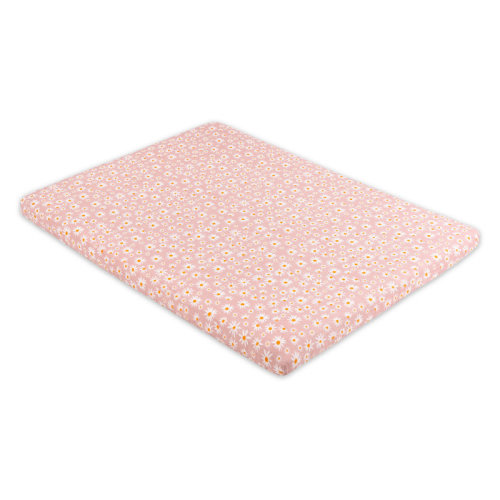 Daisy Muslin All-Stages Midi Crib Sheet in GOTS Certified Organic Cotton | Wayfair