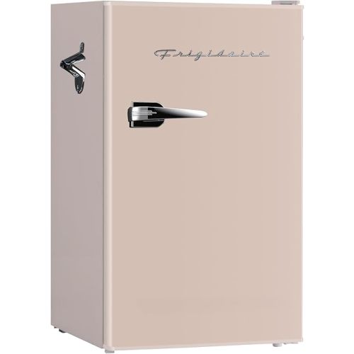 Frigidaire Retro Compact Fridge with Chiller, 3.2 cu ft Countertop Fridge