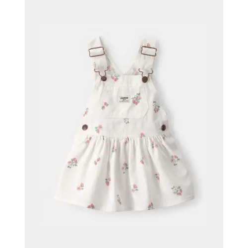 Baby Girl Strawberry Skirtall - White - OshKosh B'gosh | Carter's