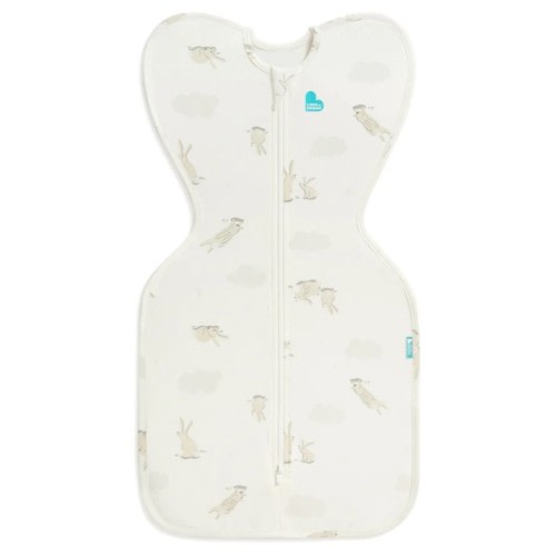 Swaddle Up™ 1.0 TOG Cotton White Cloud Bunnies