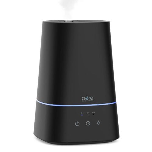 Pure Enrichment 3.7L Tank HUME Max Easy Top-Fill 3 Mist Settings Ultrasonic Cool Mist Humidifier