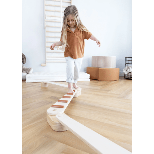 Wooden Balance Beams Set - Stripes